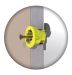 Click For Bigger Image: Gripit Yellow Plasterboard Fixing